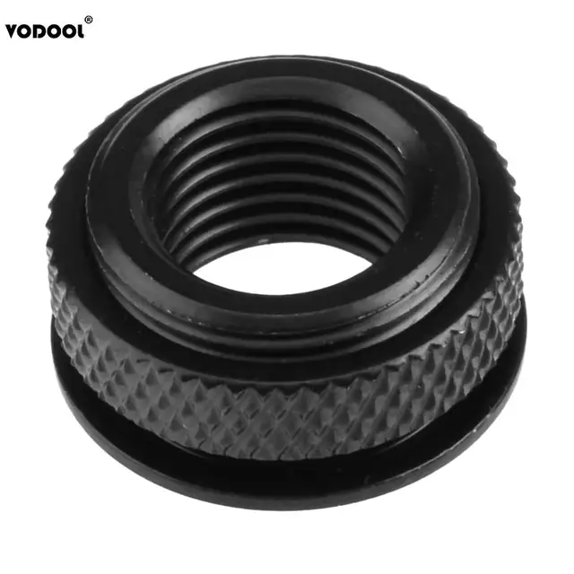 Best Offers Computer Components G1/4 Threading Quick Twist Water Cooling Tube Fitting Connector Adapter Wear Plate Hoop Aperture 18mm for PC