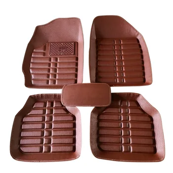 

Summer Leather Cool car foot mats fit for ford Edge Explorer Ecosport Escape Expedition F-150 Falcon XR6 Fiesta Focus C-MAX