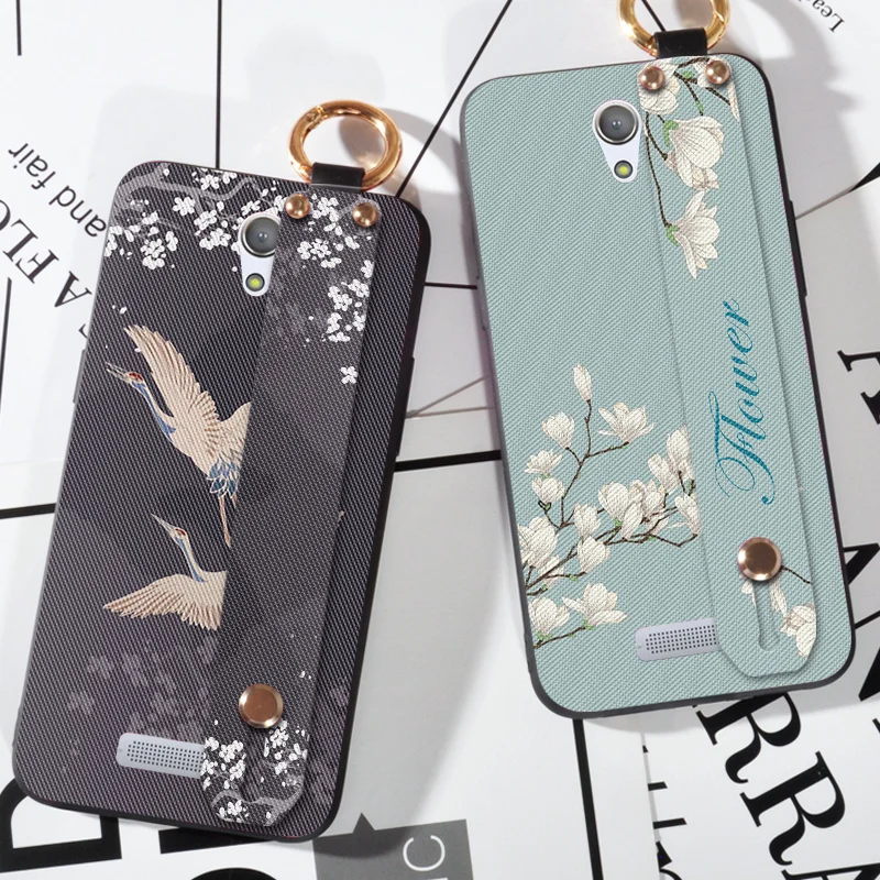 

Flower Bird New Cases For Highscreen Tasty Soft Silicone Strap Cover For Highscreen Power Rage / Five Pro / 5 pro Back Case