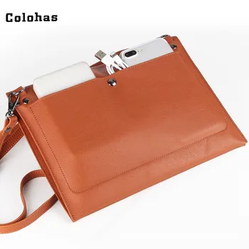 

Universal Protective Case Cover Soft PU Leather Bag for 10.5/9.7/7.9 inch Tablet Sleeve with Strap for iPad ASUS DELL