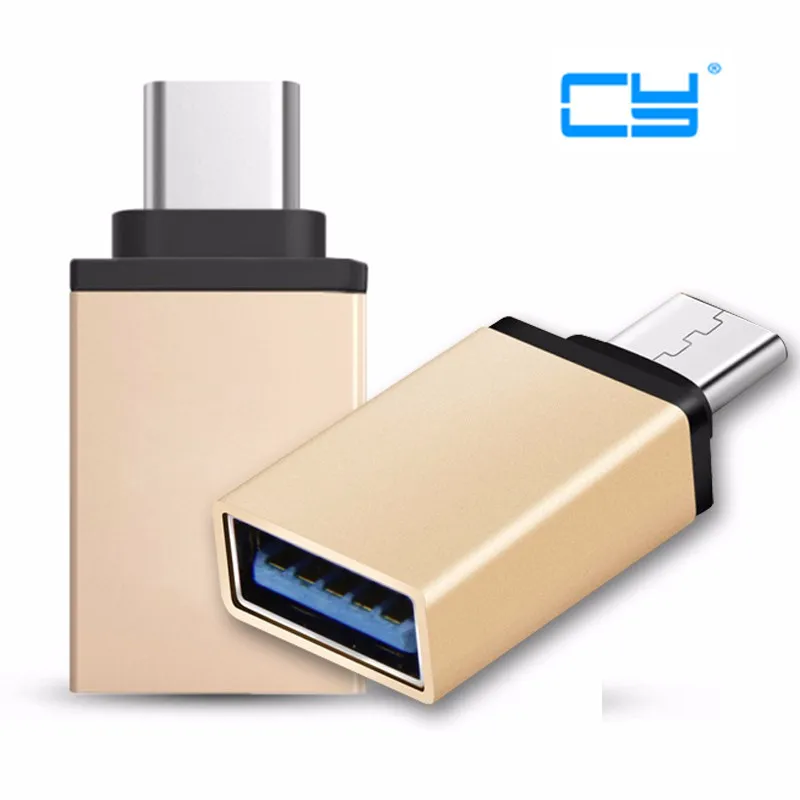 

Hot USB-C to USB Adapter for Macbook USB3.1 type C Male to USB 3.0 A Female Adaptor for Apple Converter Wholesale gold & Silver