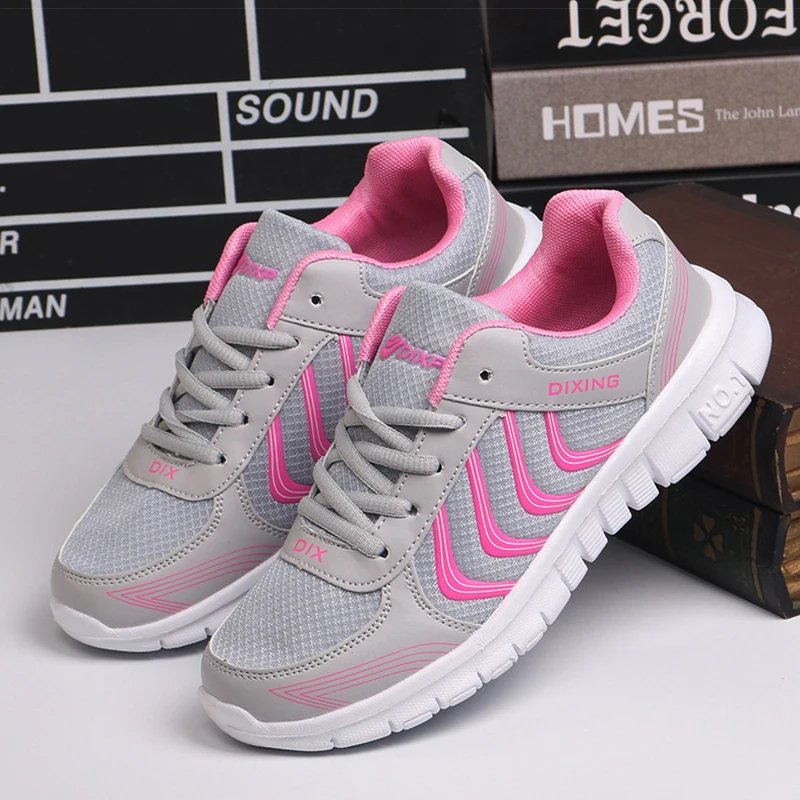 

Women casual shoes fashion breathable Walking mesh shoes sneakers women