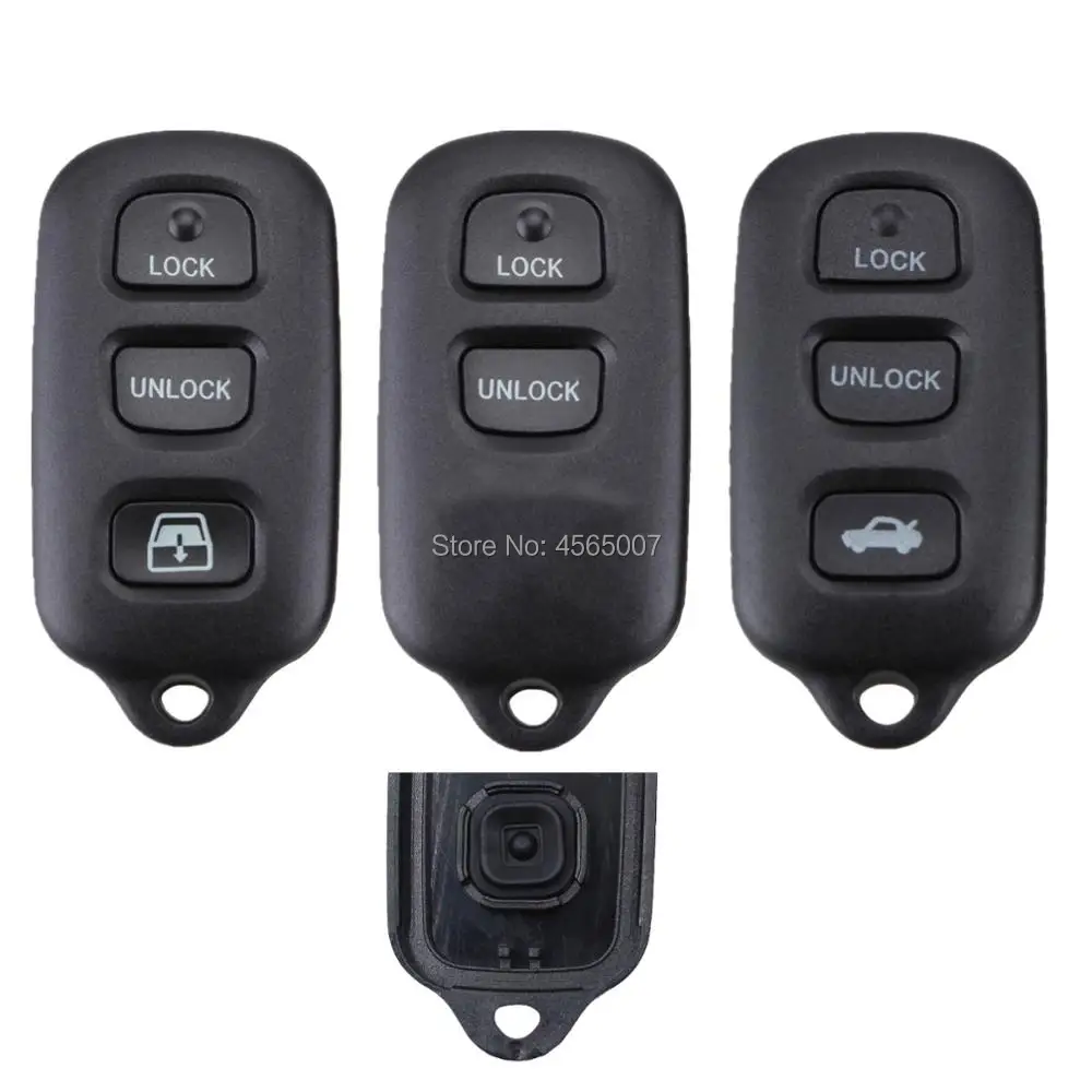 10 шт./лот чехол для автомобильного ключа TOYOTA RAV Cruiser 4Runner Camry Celica Echo Highlander Keyless Remote Key