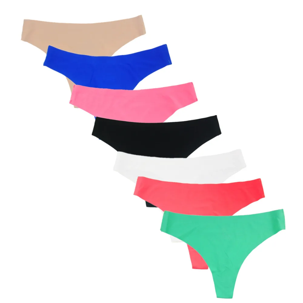 

2019 Ultra-thin Seamless Thongs Underwear Women Knickers Sexy Lingerie G-string G string micro Tanga Bikini