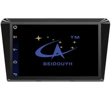 BEIDOUYH Android Car GPS Navigation for Volkswagen BORA with Bluetooth WiFi APP Download SWC can-bus car RDS radio rear view cam