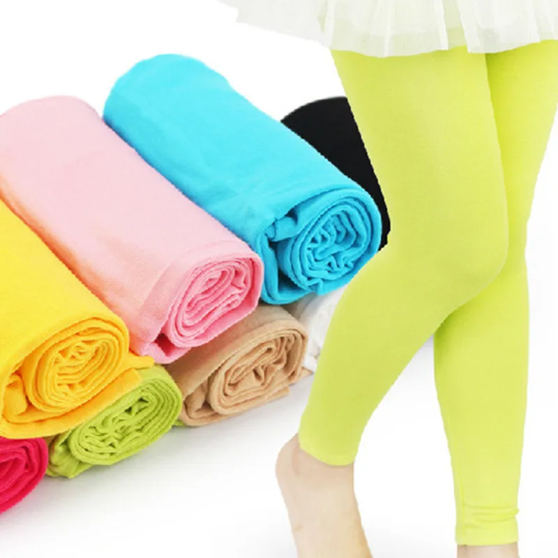 new candy color nine baby girl leggings Summer spring autumn infant