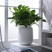 Современная модная керамическая Цветочная ваза скандинавский минимализм керамическая ваза цветочные вазы декоративные для дома растение цветочный горшок для дома свадьбы