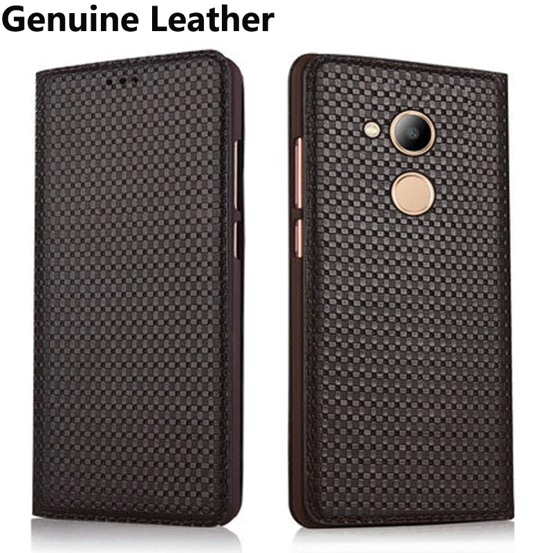 

5.2" Genuine Leather case For Huawei Honor V9play V9 play JMM-AL00 Case flip cover protective fundas Phone Case shell Coque