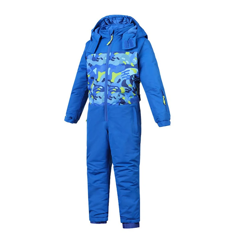 Ski Suit Jacket Kids Boys Girl Children Hooded Softshell Jackets  Thermal Warmth Hiking Winter Skiing Snowboard Bomber Costume (2)