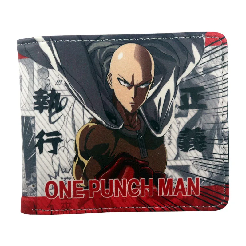 Аниме Бумажник ONE PUNCH MAN бумажник держатель для карт