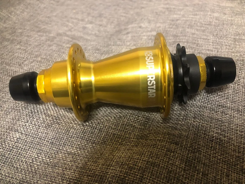 

Superstar Overdrive BMX 36h 5 bearings hubs 6061-T6 460g 9T RHD bmx hub