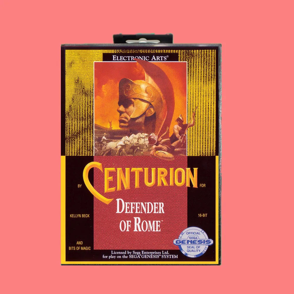 Centurion defender of rome 16 Bit MD игровая карта включает розничную коробку для Sega Genesis &amp Mega Drive