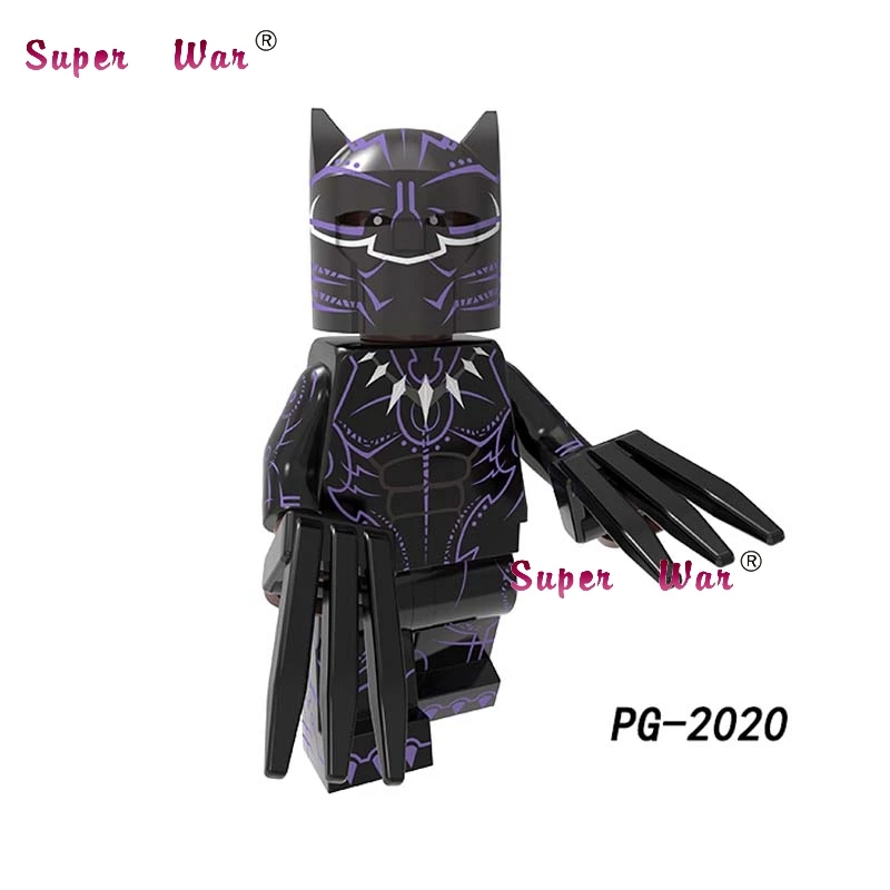 PG2020 50 шт. Мстители эндгейм Локи танос Халк Hawkeye Капитан Америка звезда-Лорд ракета енот строительный блок для детей - Цвет: PG2020