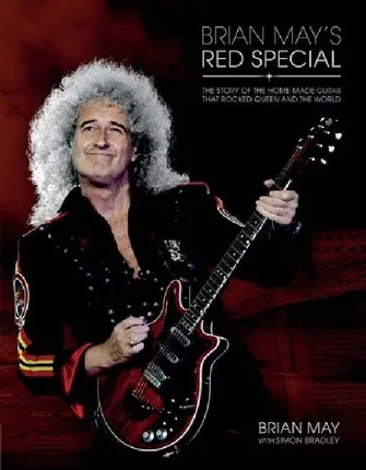 Brian May signature Red Guitar Black Pickguard Burns трехзвуковые звукосниматели wilkinson Tremolo bridge GROVER многофункциональный переключатель