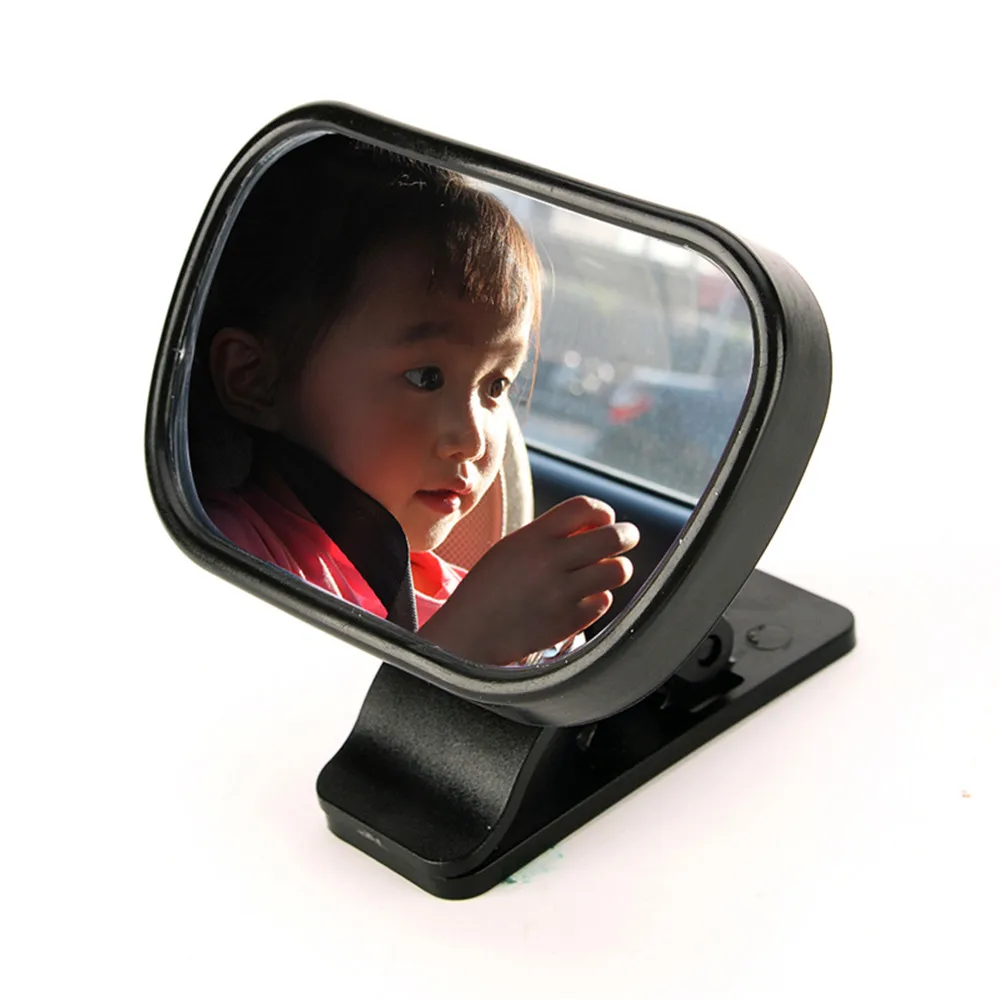 2 в 1 автомобиля ребенок зеркало заднего вида для задней панели автомобиля регулируемое сиденье Детская безопасность/car мини наблюдать зеркало