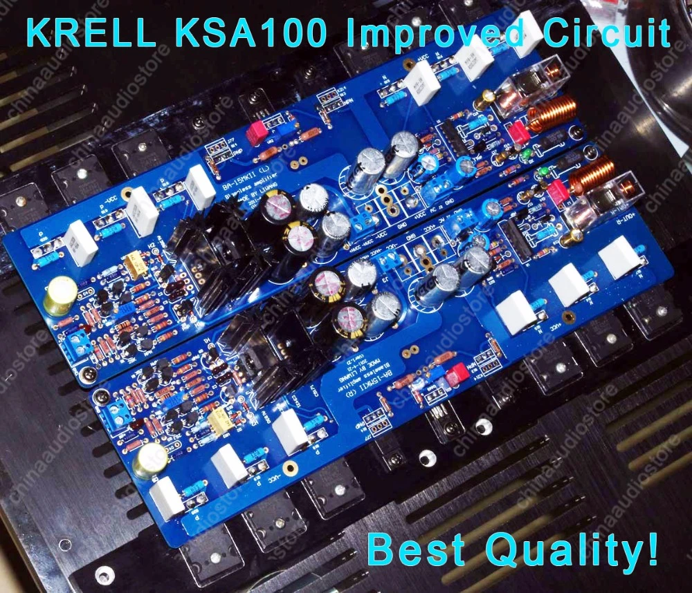 Krell Ksa100に改善ba15mkiiパワーアンプdiyキット用diyオーディオアンプw スピーカー保護 3 Pairs出力トランジスタ アンプ Aliexpress