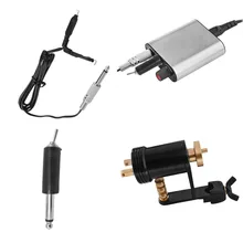 Набор для перманентного макияжа, набор для татуировки, роторная машинка для татуировки, электропитание, педаль для ног, переключатель для бровей, губ, глаз, микроблейдинг, поставка