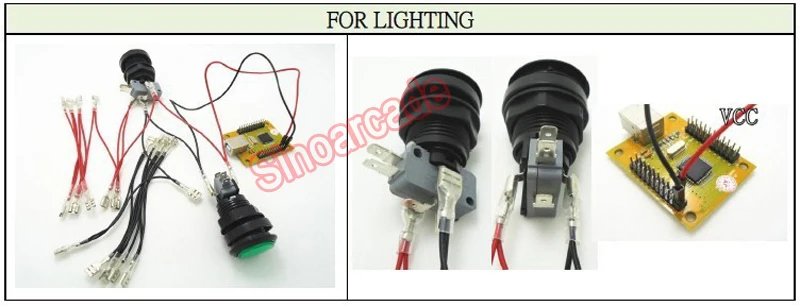 For lighting s