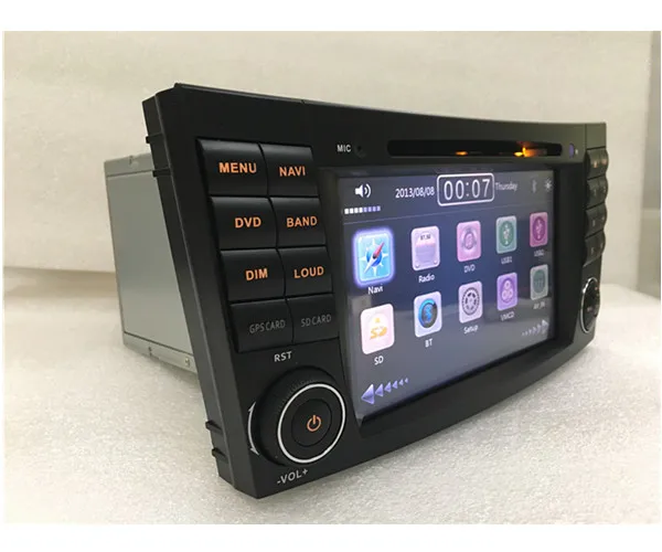 Top 2din car radio DVD  for Mercedes E G class W211 W464 CLS GPS NAVI with Radio  for W211 E class 2002-2008 WIFI 3G 4