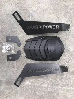 

Motorcycle Rear Fender Mudguard Wheel Tire Splash Cover Guard Black for Kawasaki Z800