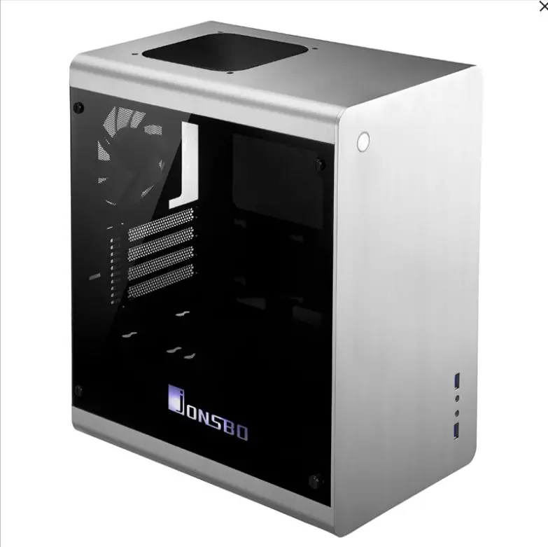 JONSBO RM3 RGB светильник Effect Edition MICROATX Алюминиевый сплав чехол для компьютера