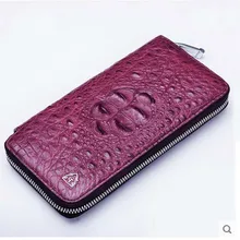 gete 2017 new font b real b font crocodile skin font b women b font wallet