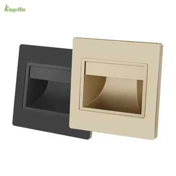 

1.5W Wall Lamp AC220V Led Stair Wall Lighting Footlights Mounting Led Floor Night Lighting For channe/step/Stairway warm White