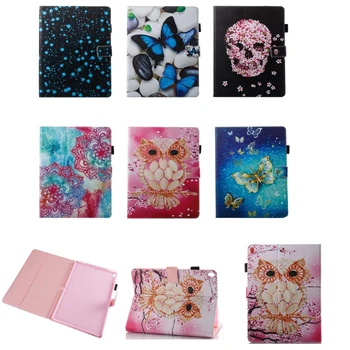 

PU Leather Case For Apple iPad Pro 10.5 inch 2017 Print Pattern Flip Cover Case For New iPad Pro 10.5 Coque Fundas