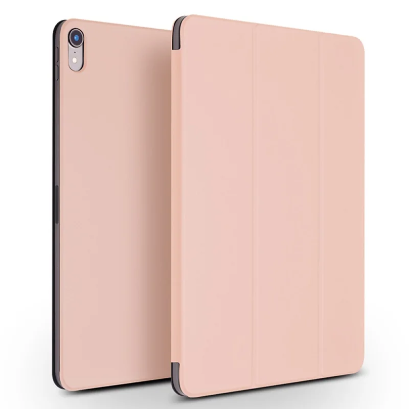 QIALINO ультра тонкий чехол для планшета из натуральной кожи для Apple iPad Pro 12,9 функция пробуждения и сна флип чехол для iPad Pro 11 - Цвет: pink 12.9