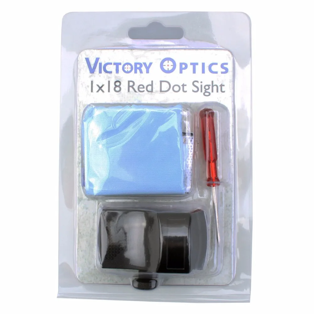 10 шт. Victoptics 1x18 Mini Red Dot Sight on/off переключатель Red Dot Sight 30-06 протестированный экономичный вариант