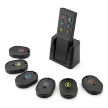 ABS Mini lokalizator samochodów wielojęzyczny bezprzewodowy klucz do telefonu komórkowego Finder gospodarstwa domowego Anti-Lost szukaj 1-for-6 nagrywanie adsorpcji