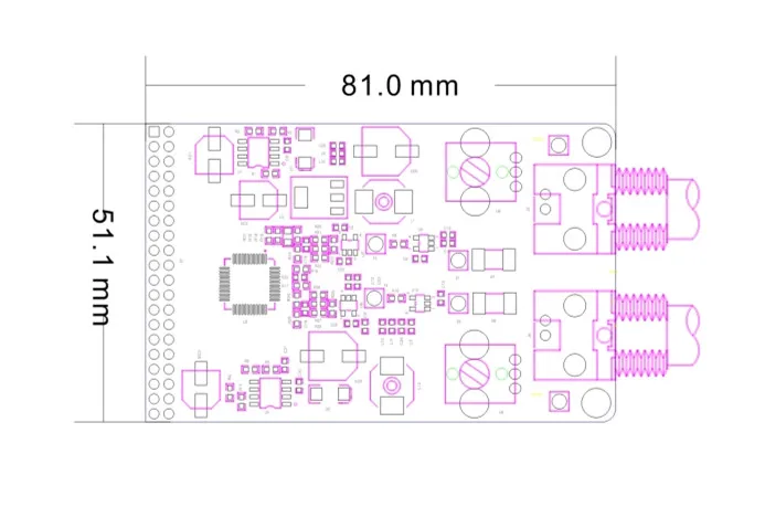 14bit 125MSPS цифро-аналоговый модуль с 2 каналами для FPGA макетной платы AD9767 DA модуль