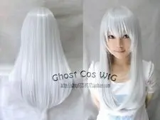 New Fashion Cos Deep Grey Long Wig Wavy Women made Kanekalon hair no lace front wigs Free deliver |