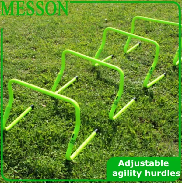 New Adjustable agility hurdles 4pcs/set Speed Hurdles Trainer Sports