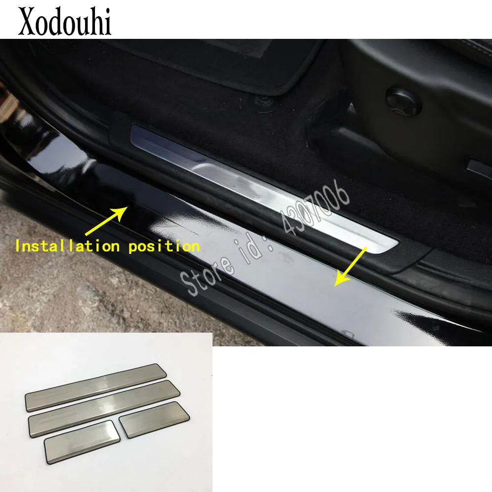 Автомобильная наклейка для Jeep Grand Cherokee 2014 2015 2016 2017 2018 2019 внешняя Накладка на порог