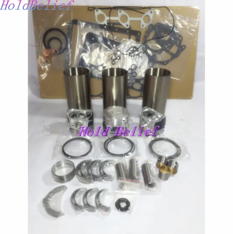 STD Size D902 Overhaul Rebuild Kit For Kubota Engine KX41 3 Excavator