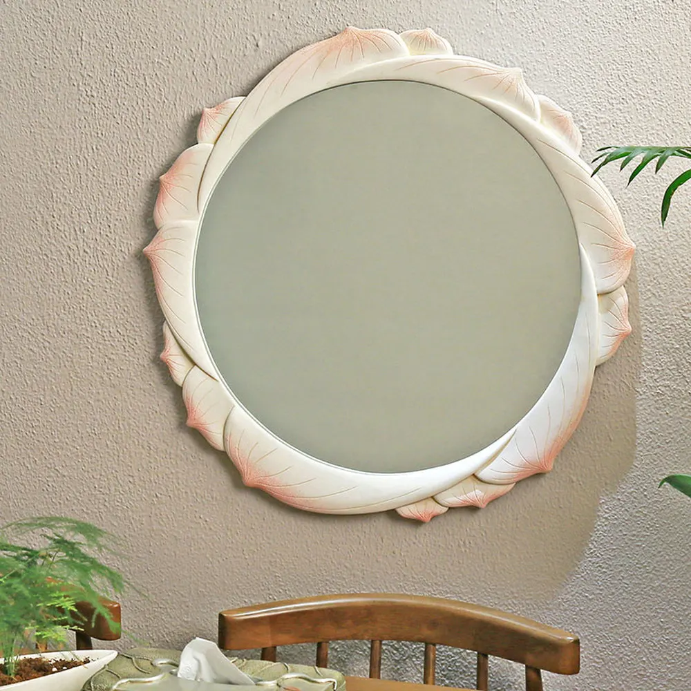 Зеркало для ванной комнаты круглые настенные Висячие наклейки на стену для спальни туалетный столик макияж креативное художественное украшение wx7181634