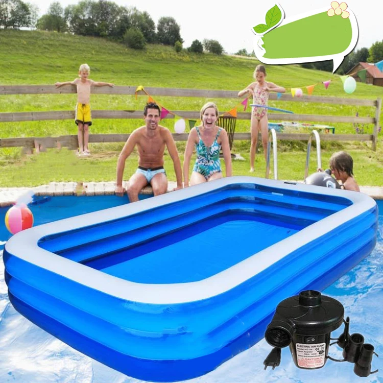 2020 piscina надувной взрослый плавательный бассейн утолщение прямоугольник рыбалка