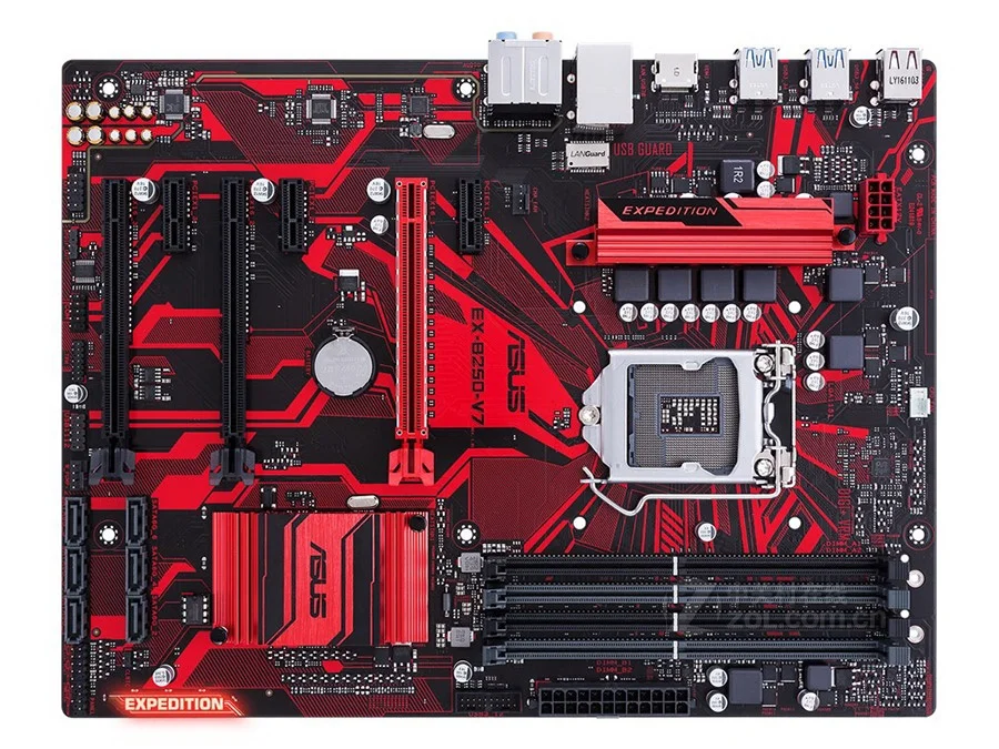 Asus EX-B250-V7 настольная материнская плата LGA 1151 DDR4 для i7 i5 i3 cpu 64GB SATA3 USB3.0 ATX материнская плата