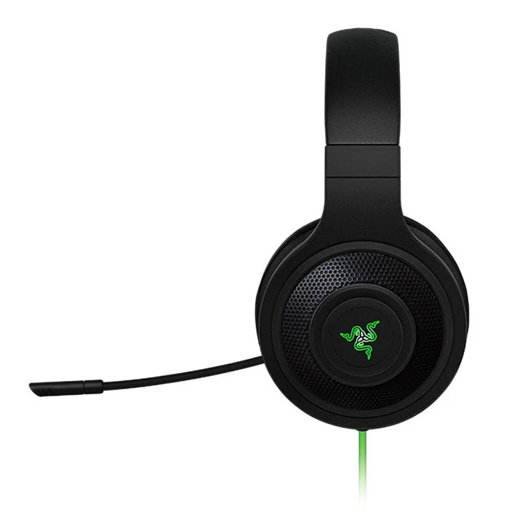 Razer Kraken Essential Headphone Noise Isolating Over-Ear wired Gaming Headset Analog 3.5 mm with Mic for PC/Laptop/Phone 