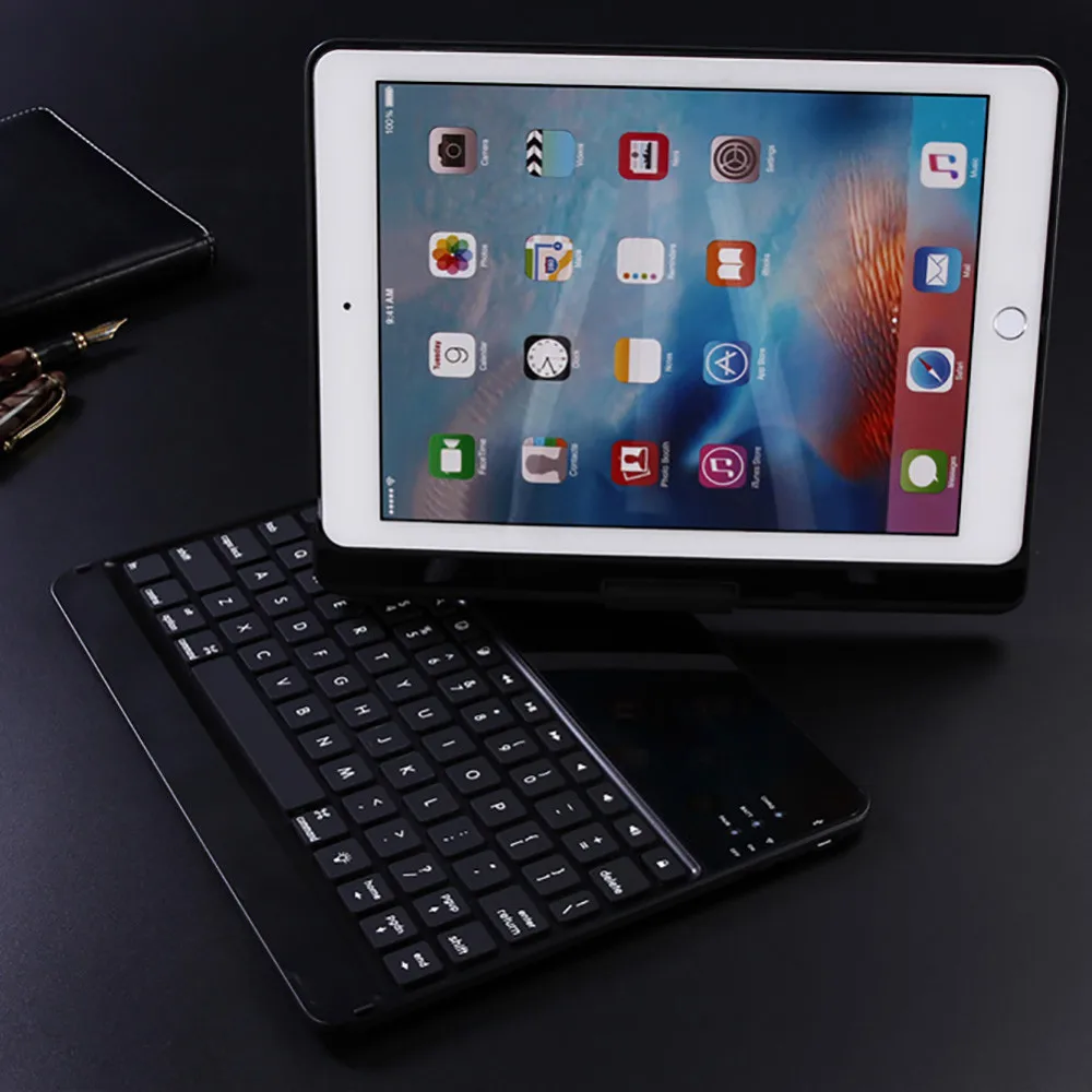 VOBERRY клавиатура для Apple Беспроводная Bluetooth съемная Ipad 9 7 дюймов 2017/2018 Pro Air1/Air2 с