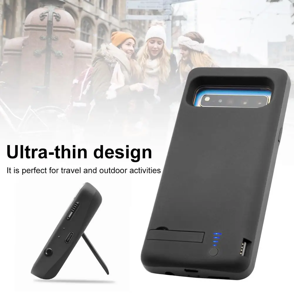 

6500mah Charging Battery Pack Case For Galaxy S10 Polymer Lithium Battery For Samsung S10 Pack Extended Rechargeable Batteries