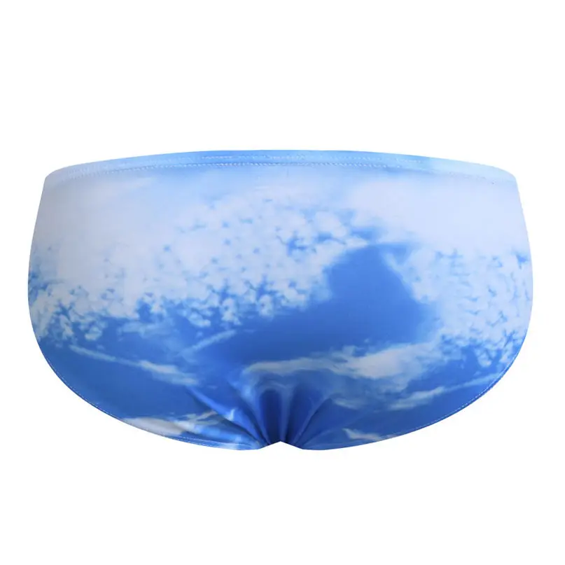 Swim Briefs Man Sexy 3D Print Underwear Cotton Soft Breathable Pouch Boxer Underpants Underwear All Seasons Panties #2d27 (41)