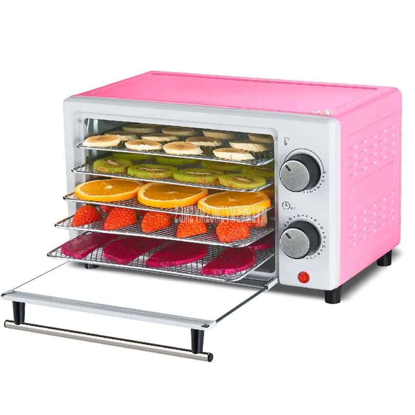 Q1 Home Use 5 Layer 300W Intelligent Food Dehydrator Fruit Vegetable Drying Machine Snacks Pet Food Dryer Dried Fruit Machine