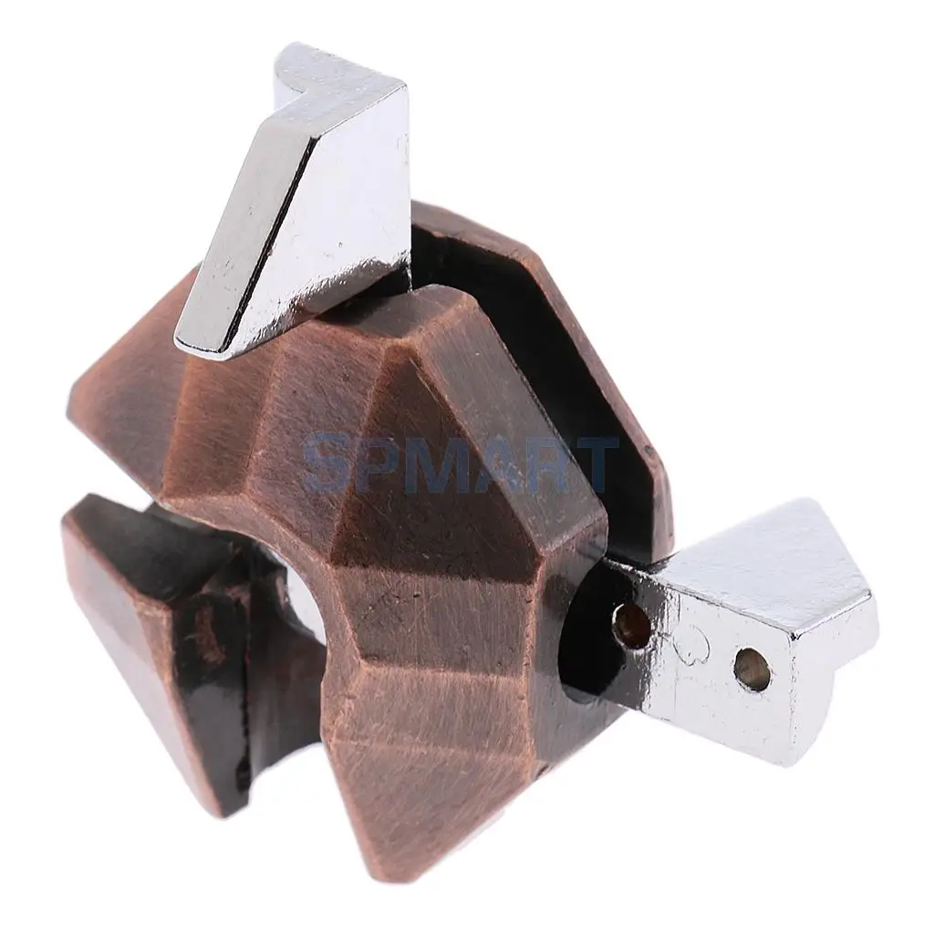 Shell Lock Puzzle Classic Metal Brain Teaser IQ Test Toy for Adults Children
