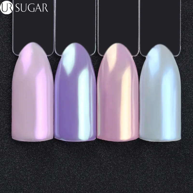 

1g Pearl Shell Gradient Nail Glitter Powder Holographic Laser Pretty Shimmer Dust Pigment Powder for UV Gel Nail Art Decoration