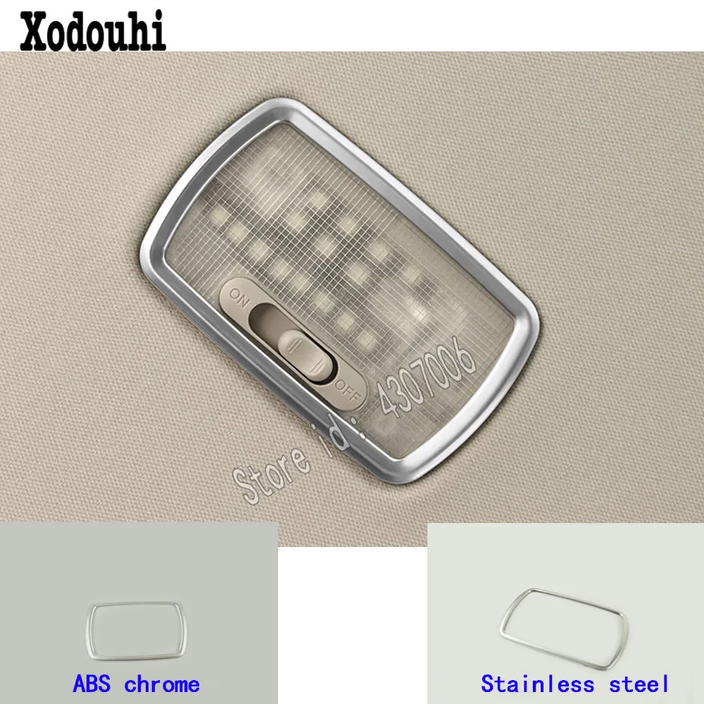 Car ABS Chrome/stainless Steel Back Rear Tail Read Reading Switch Light Lamp Fram For Honda Civic 10th Sedan 2016 2017 2018 2019 |