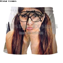 PLstar Cosmos, летние мужские повседневные шорты, 3d, Миа халифа, брюки для женщин/мужчин, Regualr, шорты, Прямая поставка