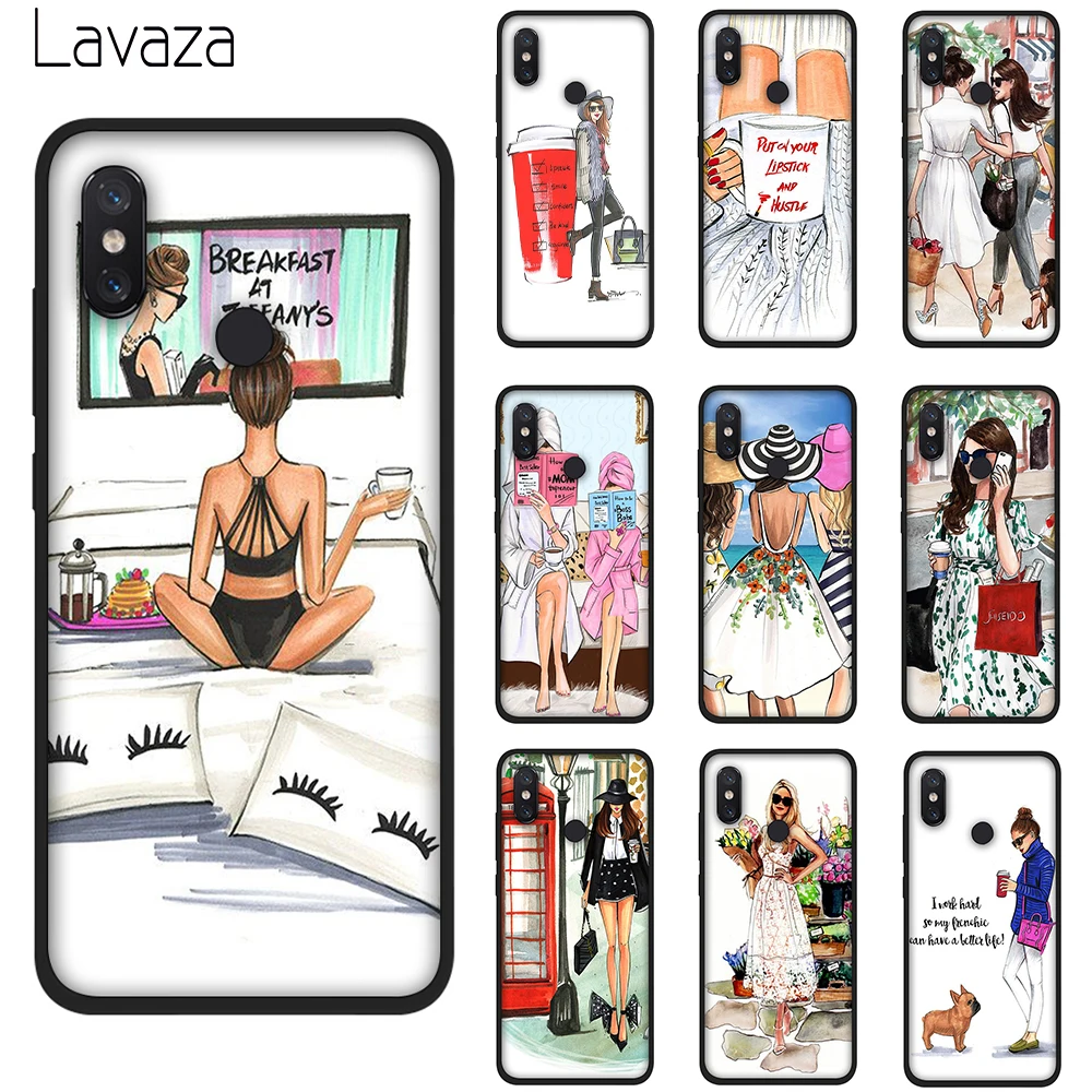 

Lavaza Mom and Daughter Soft TPU Case for Xiaomi Redmi 7 4A 6A S2 Note 7 4 4x 5 6 Pro 5A Prime Go
