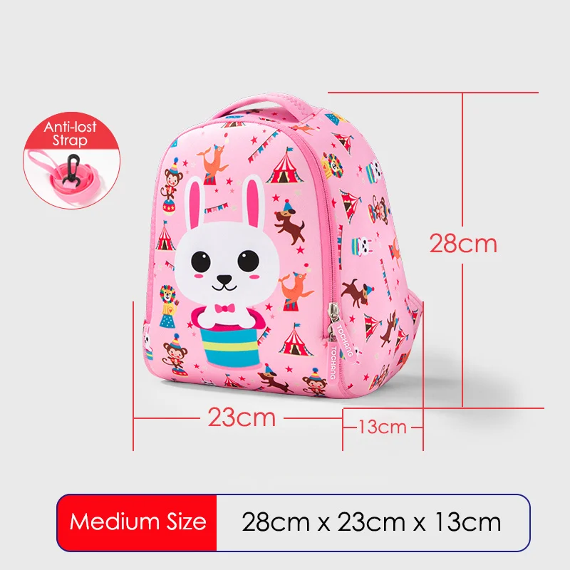 Cute Unicorn Kids School Bags for Girls Creative Animals Design Waterproof 3 Size Child Schoolbag Boy School Backpacks Mochilas - Цвет: 2